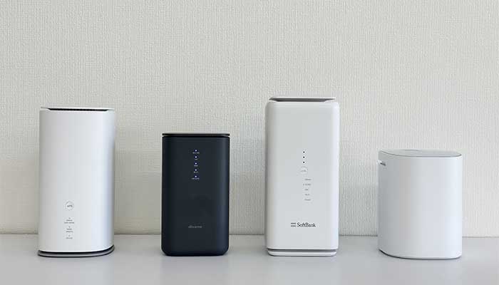 5G対応ホームルーター docomo home 5G HR02 楽天sim可能 楽天設定済
