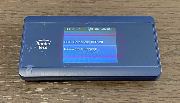どこよりもWiFiのモバイルルーターM629