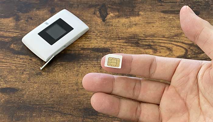 Rakuten WiFi Pocket 2BはmicroSIM