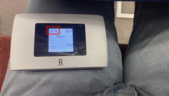 楽天モバイルのポケット型WiFiは地下鉄でも使える