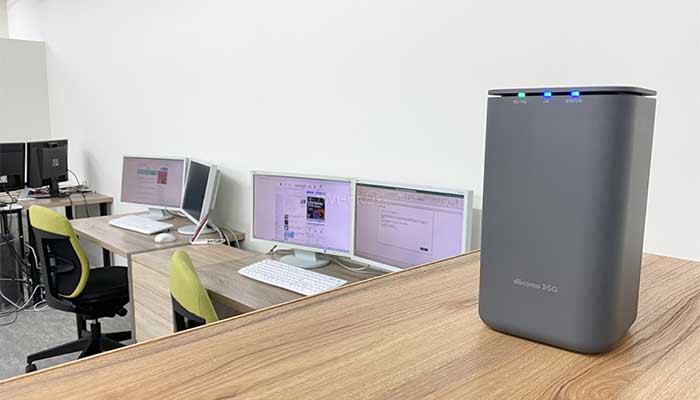 home5Gを事務所で利用